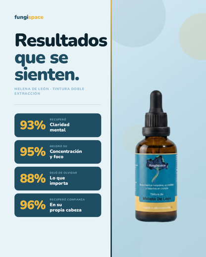 Melena de León — Tintura de Doble Extracción Fungispace
