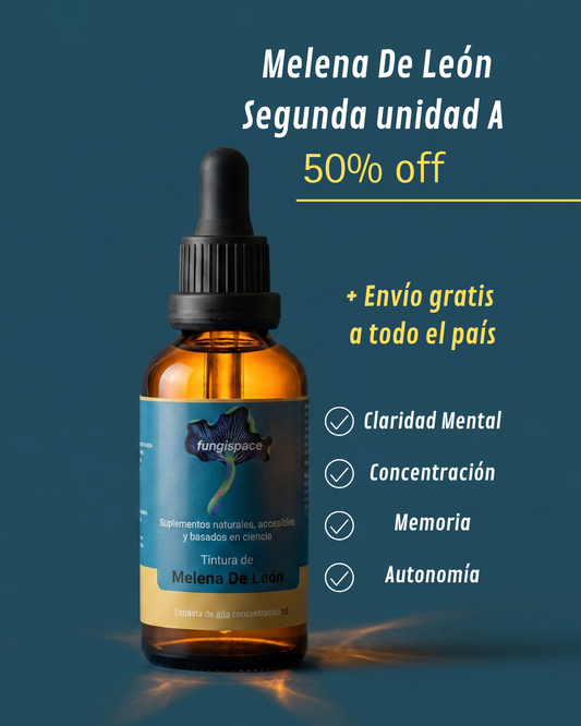 Melena de León — Tintura de Doble Extracción Fungispace